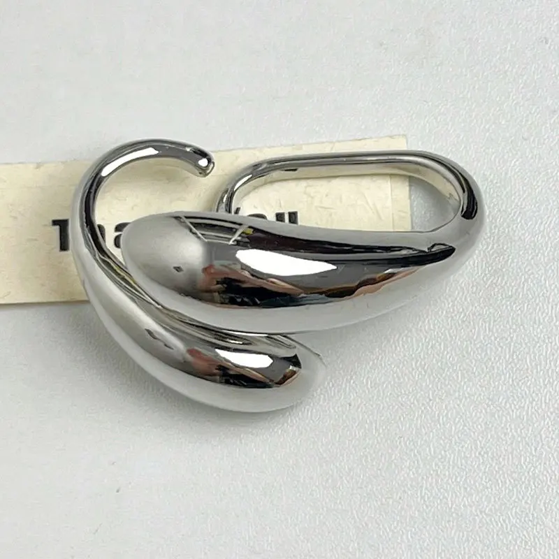 Trendy Statement Damen Doppelring Punk Style - Image 6
