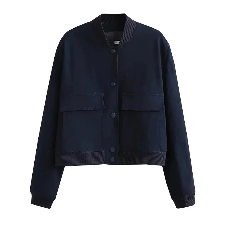 Trendy Warme Baseball Jacke - Hannelore - Image 2