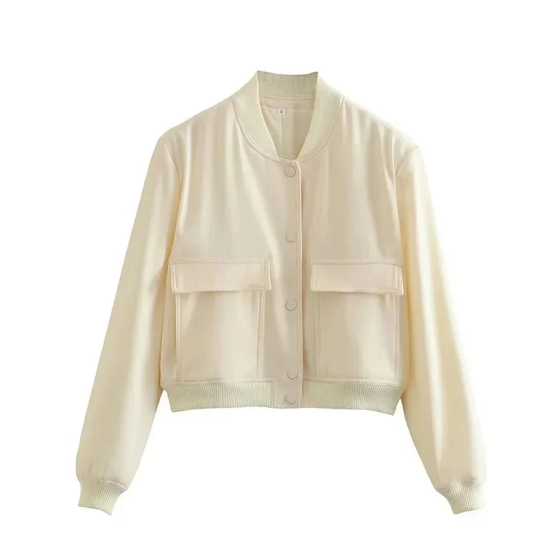 Trendy Warme Baseball Jacke - Hannelore - Image 3