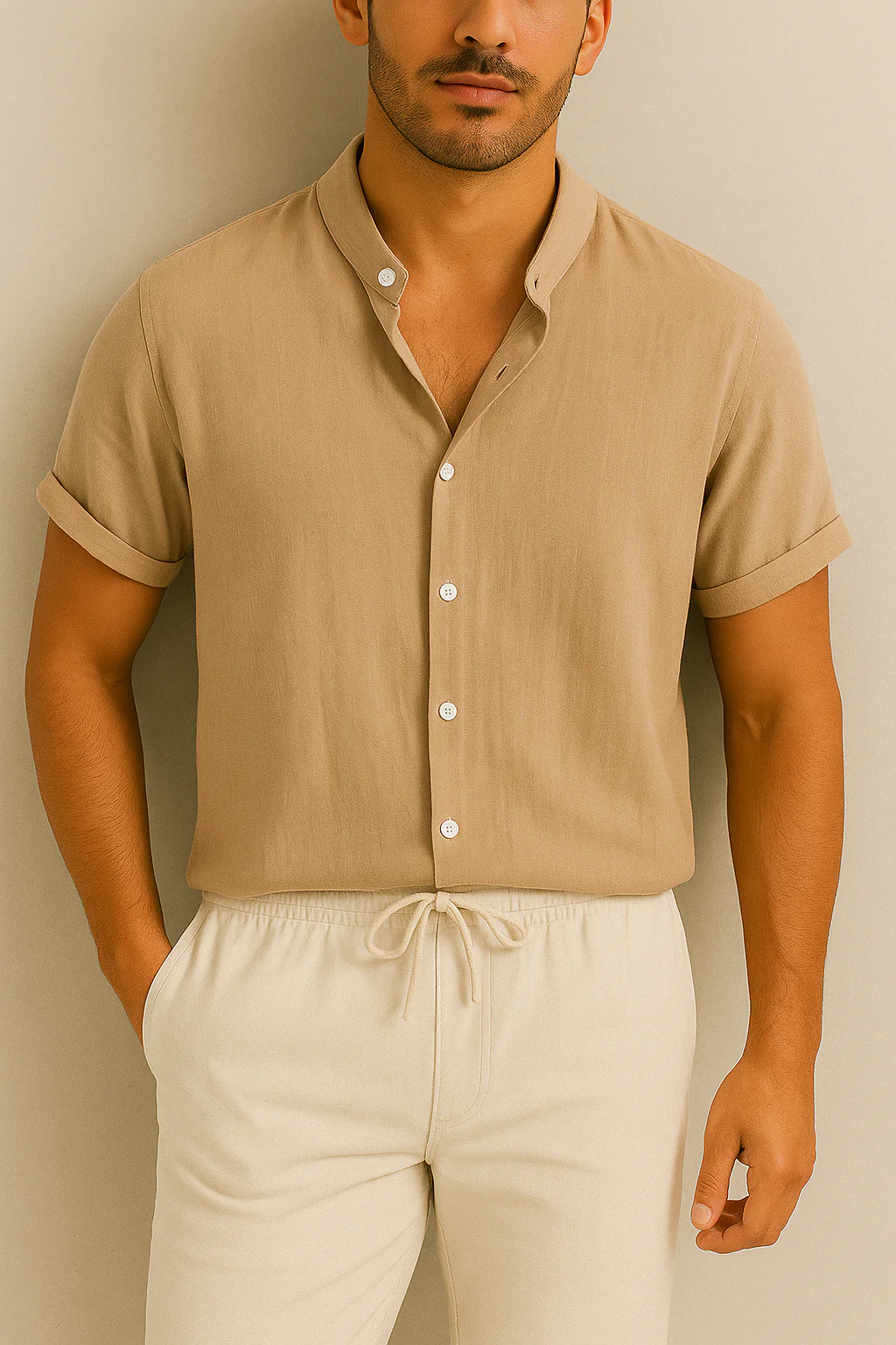 Troy – Sommerrock und Anzug aus Leinen für Herren – Sommerliche Eleganz - Image 10