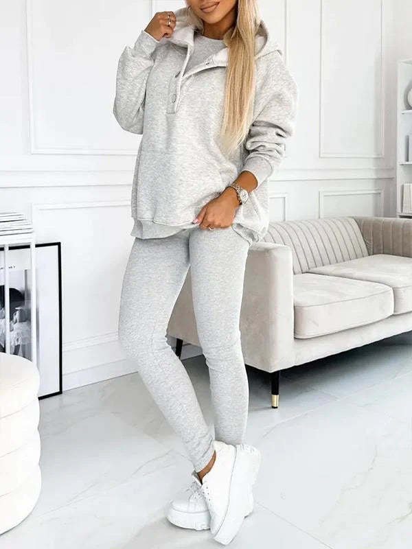 ULTIMATIVES SPORTLICH CASUAL DREITEILIGES SET - Image 2