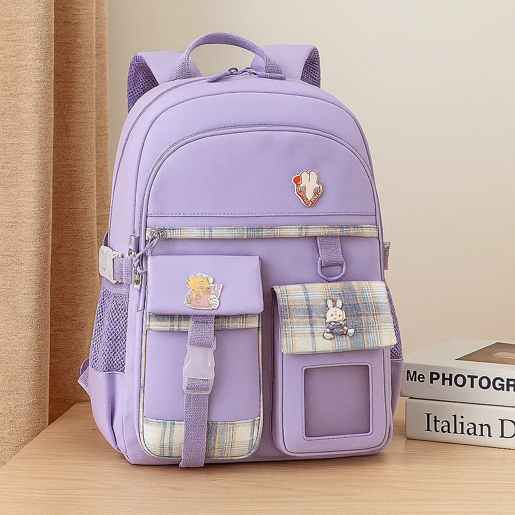 Ultraleichter Schulrucksack für Mädchen – Ridge Design Kids School Bag - Image 4