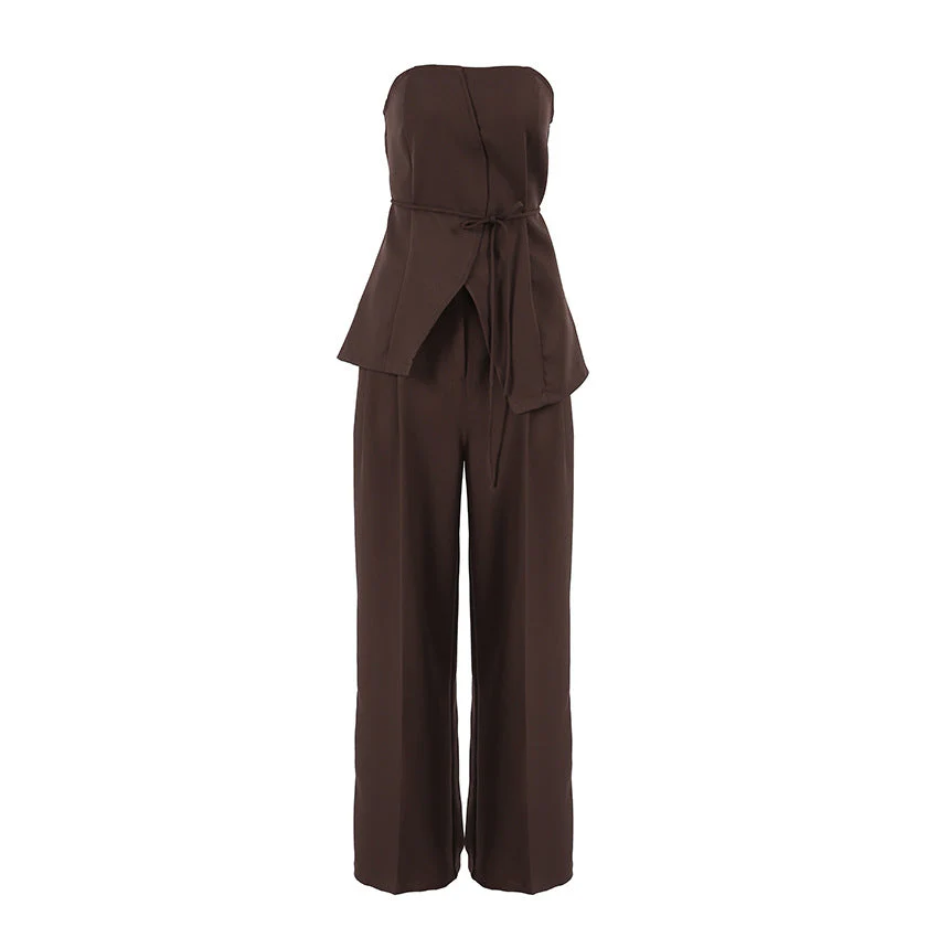 Unice- Damen elegantes Zweiteiler Set mit schmalem Oberteil - Image 6