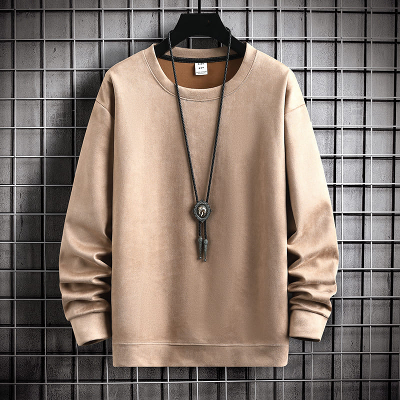 Unifarbenes Sweatshirt für Herren - Image 2
