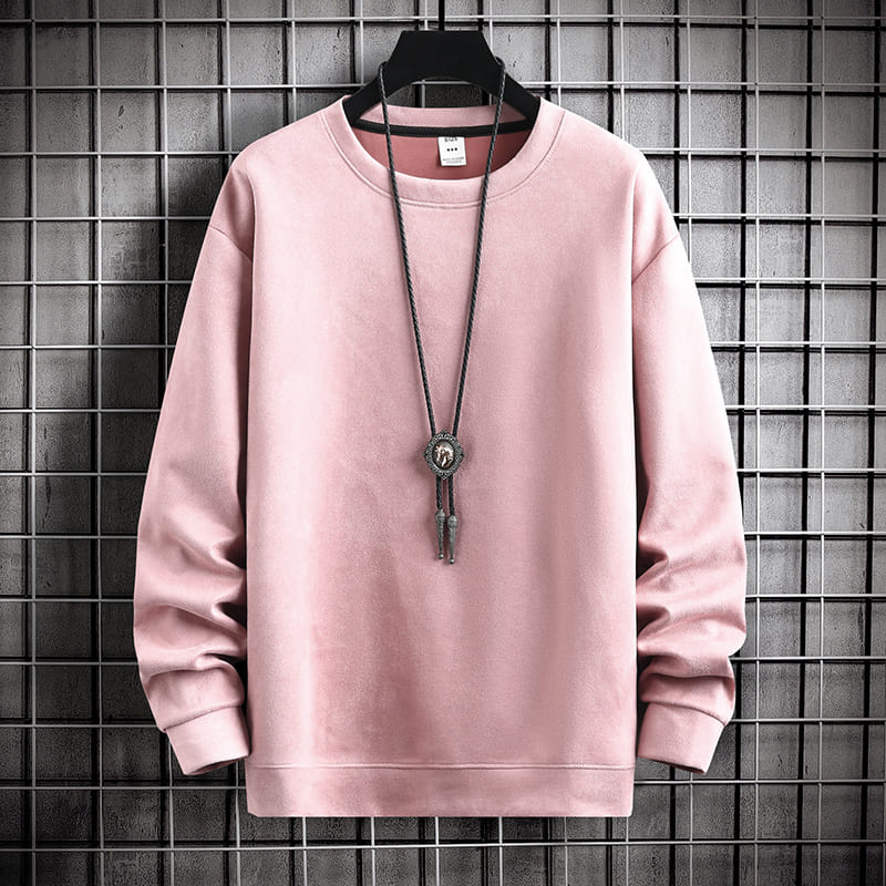 Unifarbenes Sweatshirt für Herren - Image 6