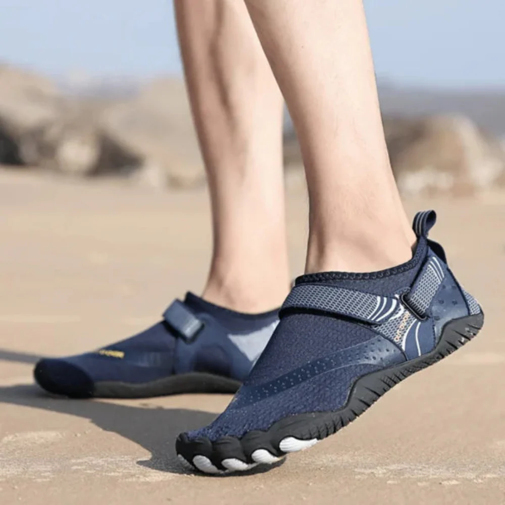 Unisex Aquaschuhe mit Klettverschluss | Schnell trocknende Strandschuhe - Image 5