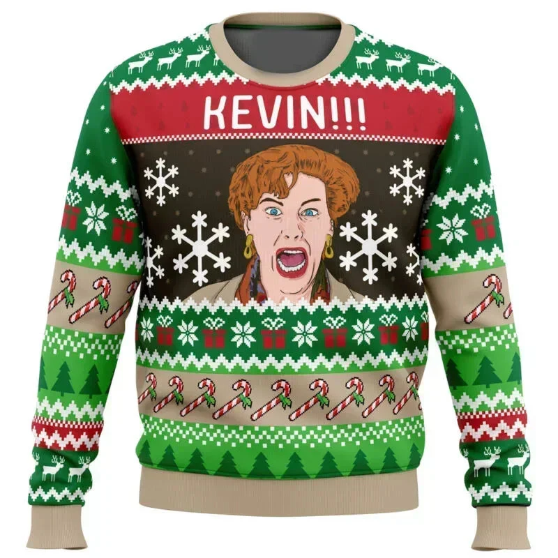 Unisex Festlicher Weihnachtspullover Gemütlich Strick Modernes Design - Image 2