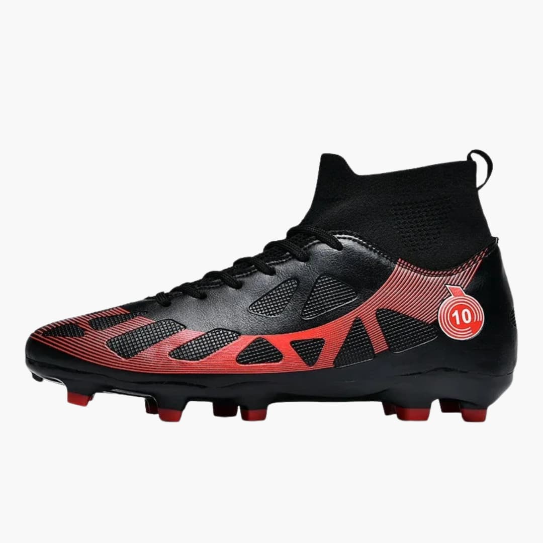 Unisex Fußballschuhe mit Stollen Sohle und Strick Kragen - Image 6