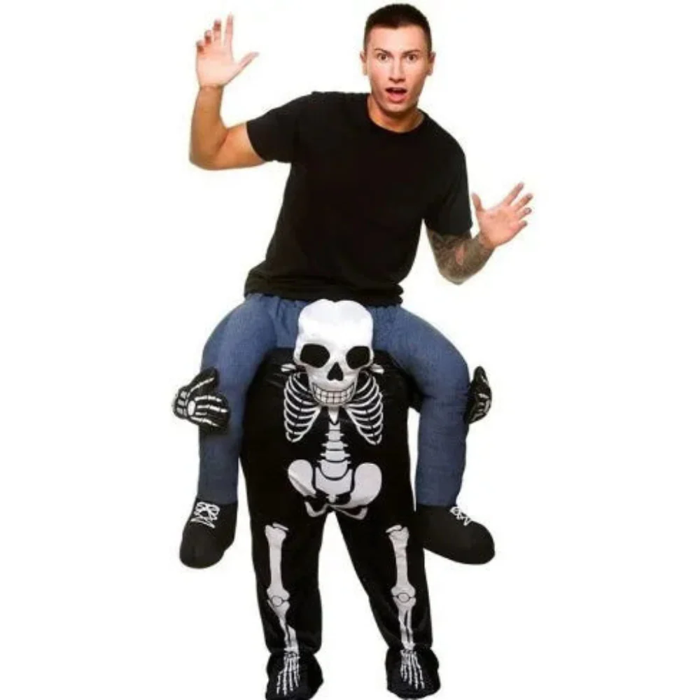 Unisex Halloween Aufsitz-Kostüm | Illusionsdesign & Einteiler - Image 12