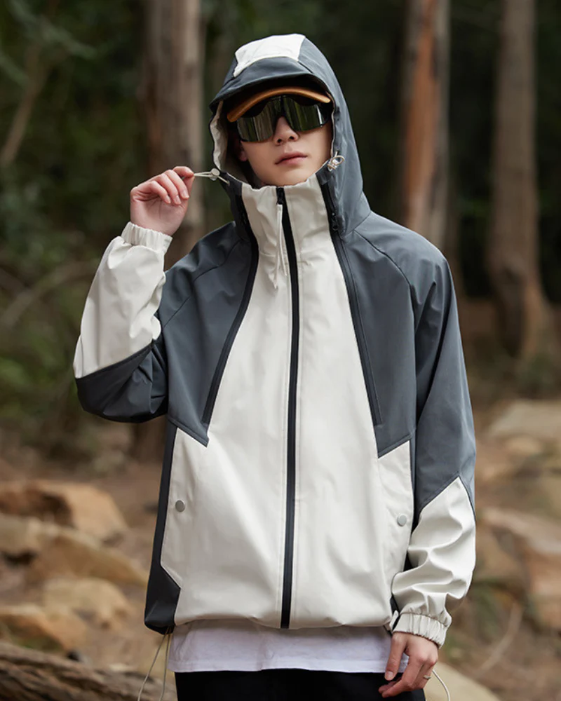 Unisex Jacke | Geschlossene Regenausführung mit Kapuze - Image 8