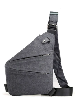 Unisex Schlank Anti-Diebstahl Umhängetasche | Klein - Image 22