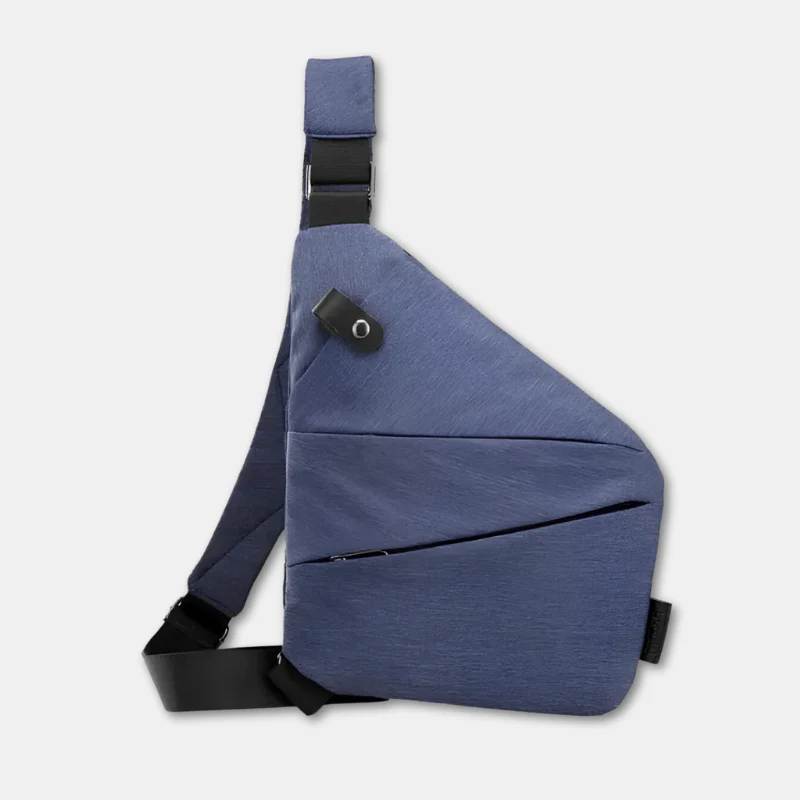 Unisex Schlank Anti-Diebstahl Umhängetasche | Klein - Image 26