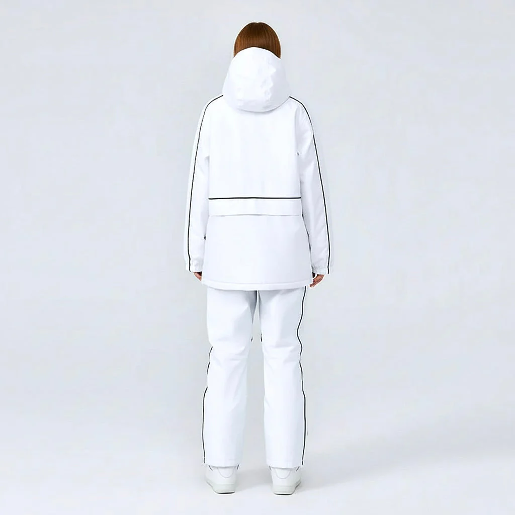 Unisex Skianzug Set | Weißer Zweiteiler für Winteraktivitäten - Image 2
