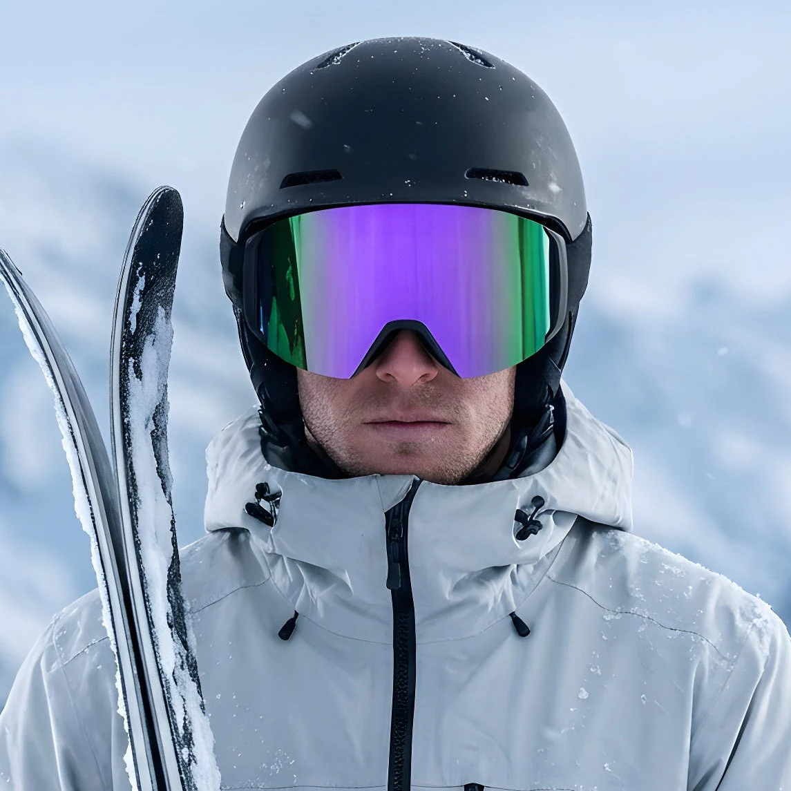 Unisex Skibrille | Panoramadesign geeignet für alpinen Einsatz - Image 13