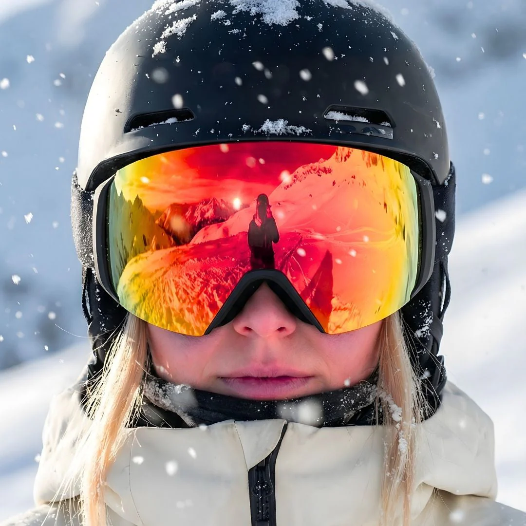 Unisex Skibrille | Panoramadesign geeignet für alpinen Einsatz - Image 17