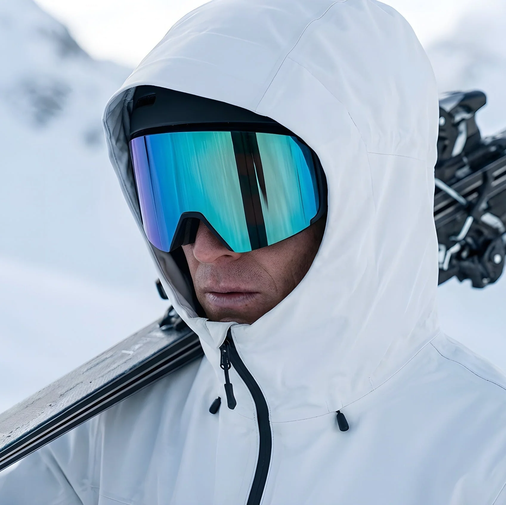 Unisex Skibrille | Panoramadesign geeignet für alpinen Einsatz - Image 5