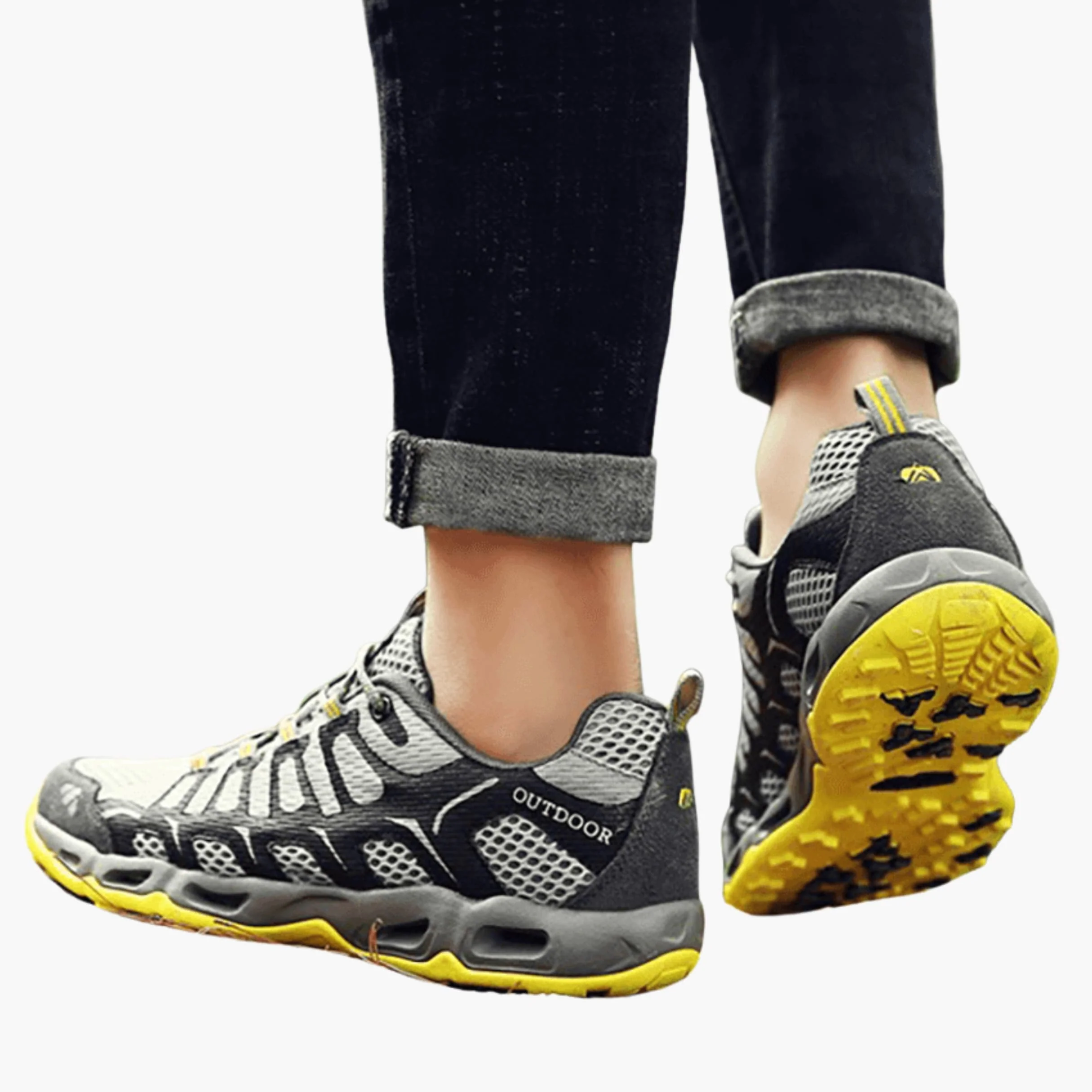 Unisex Trekking-Schuhe mit Schnürverschluss und profilierter Außensohle - Image 11