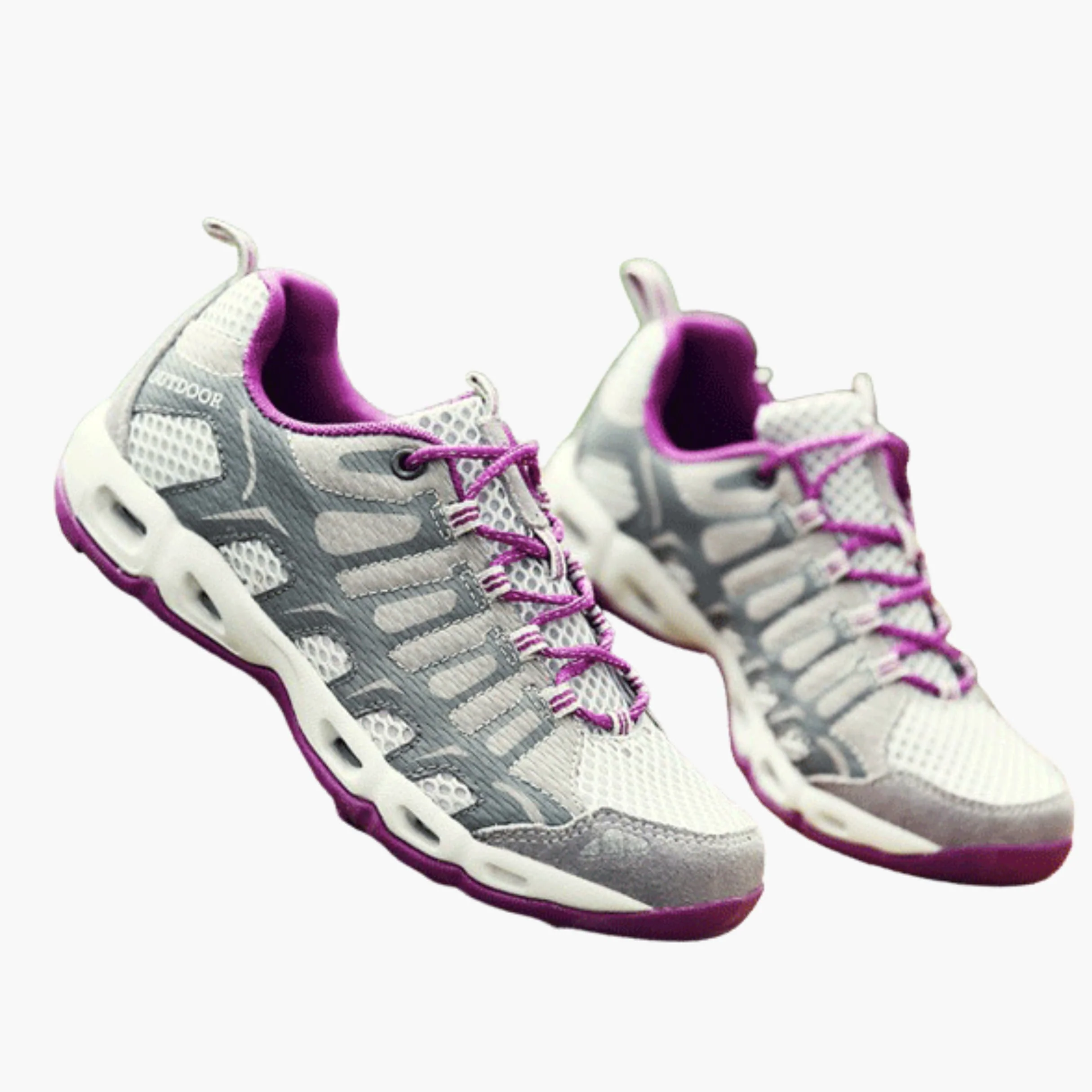 Unisex Trekking-Schuhe mit Schnürverschluss und profilierter Außensohle - Image 2