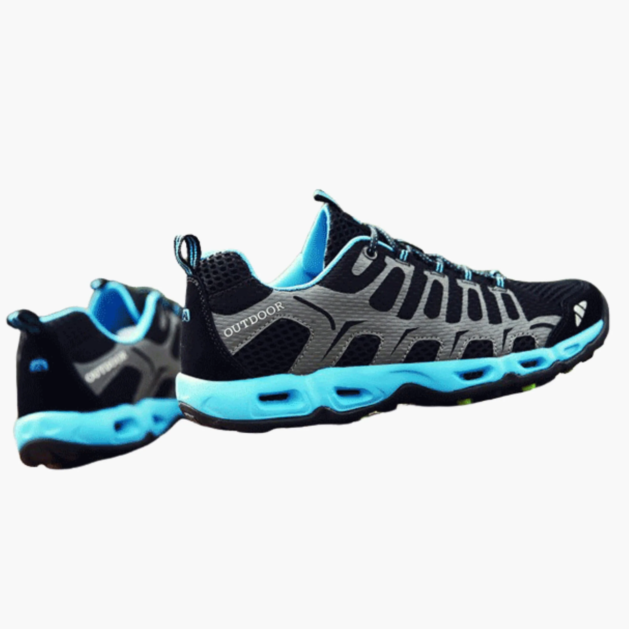 Unisex Trekking-Schuhe mit Schnürverschluss und profilierter Außensohle - Image 9