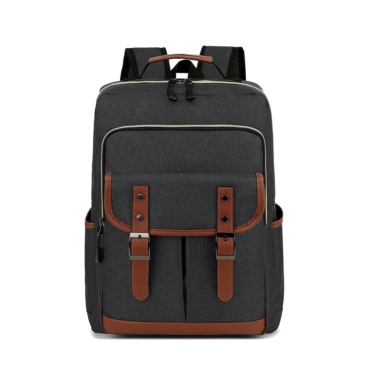 Unisex Vintage Groß Wasserdicht Rucksack | Canvas - Image 12