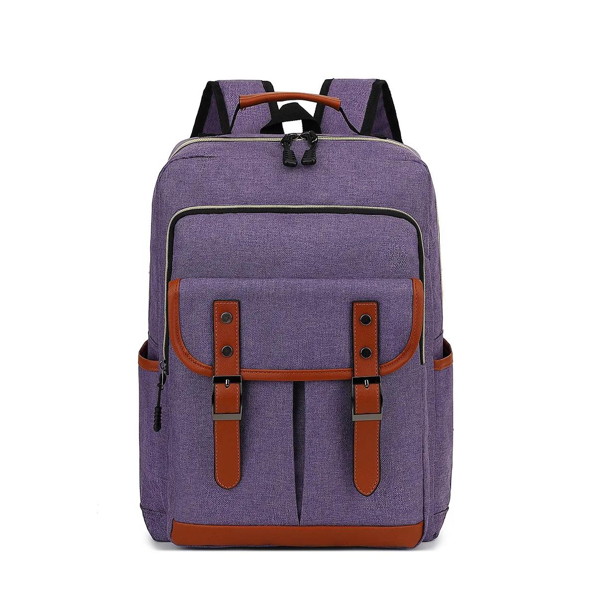 Unisex Vintage Groß Wasserdicht Rucksack | Canvas - Image 4