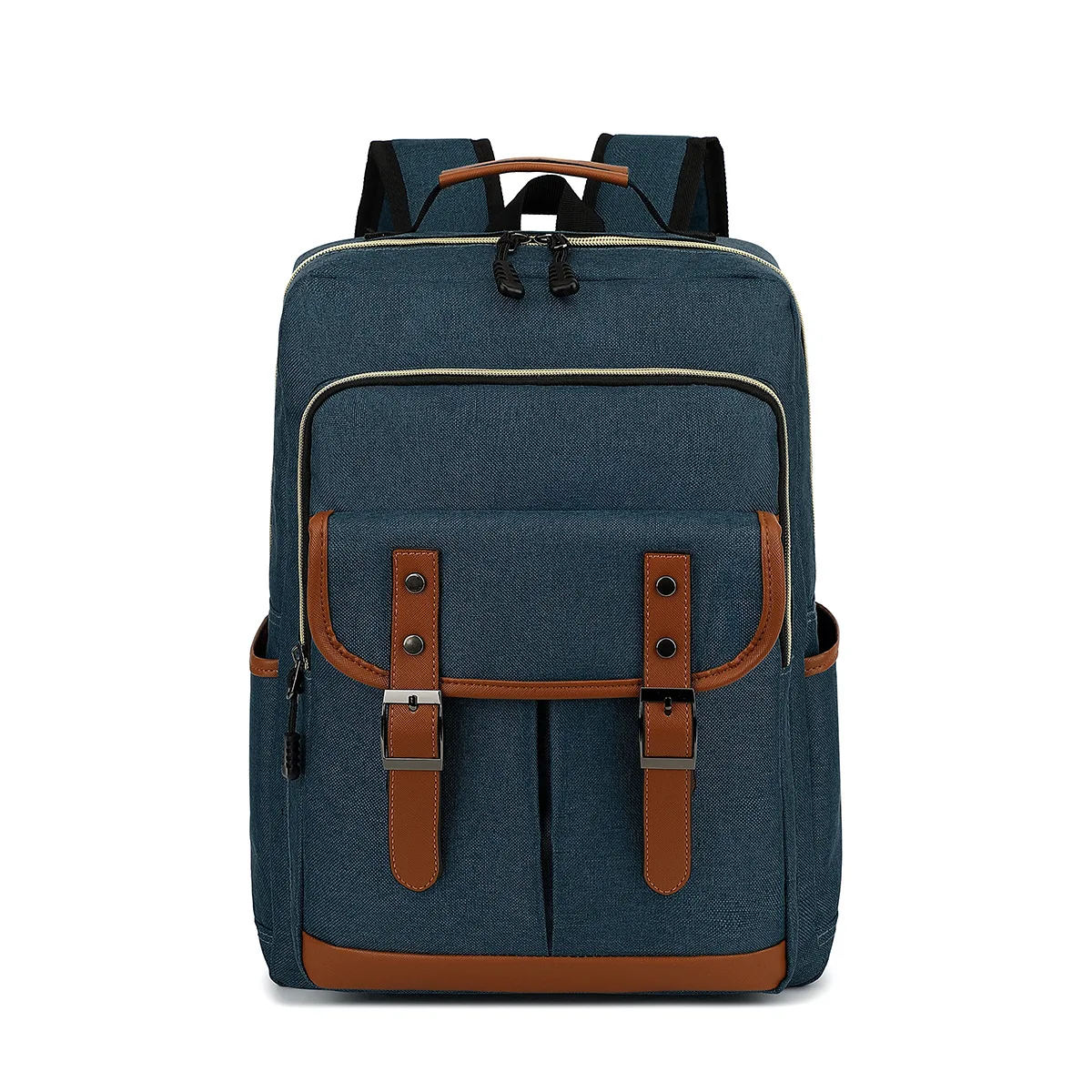Unisex Vintage Groß Wasserdicht Rucksack | Canvas - Image 5