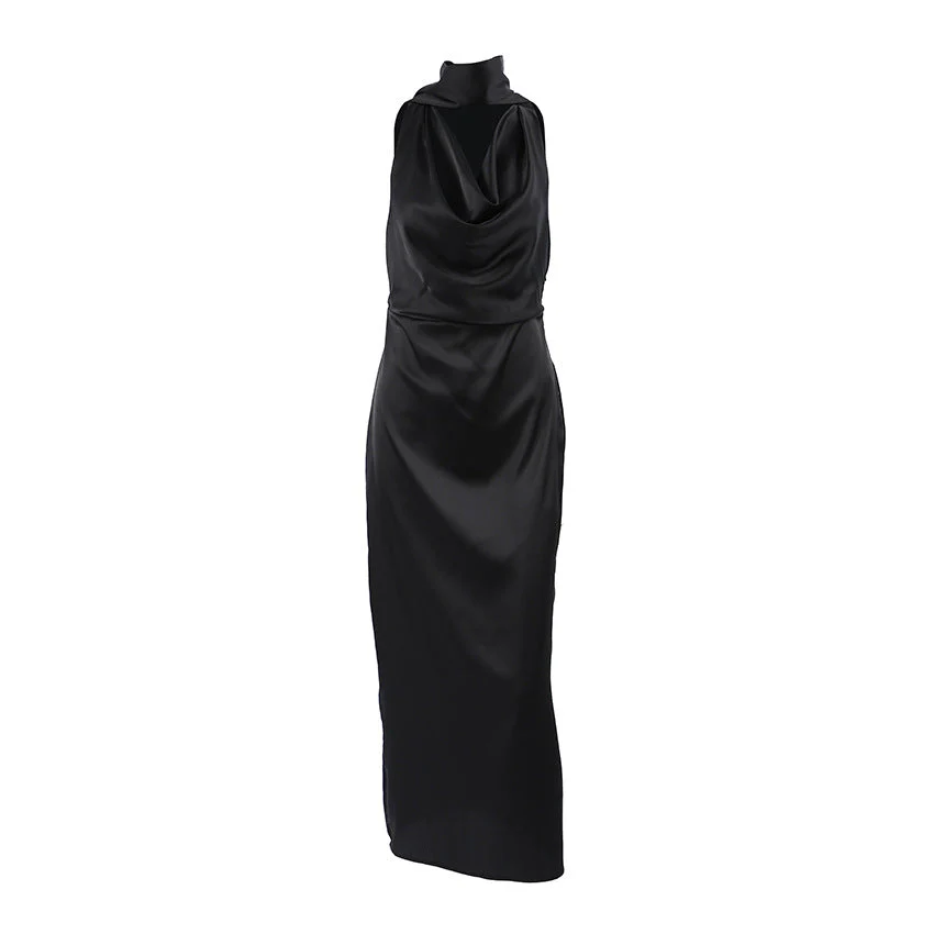 Unity- Damen Elegantes Wickelkleid mit stilvollem Hochauschnitt - Image 3