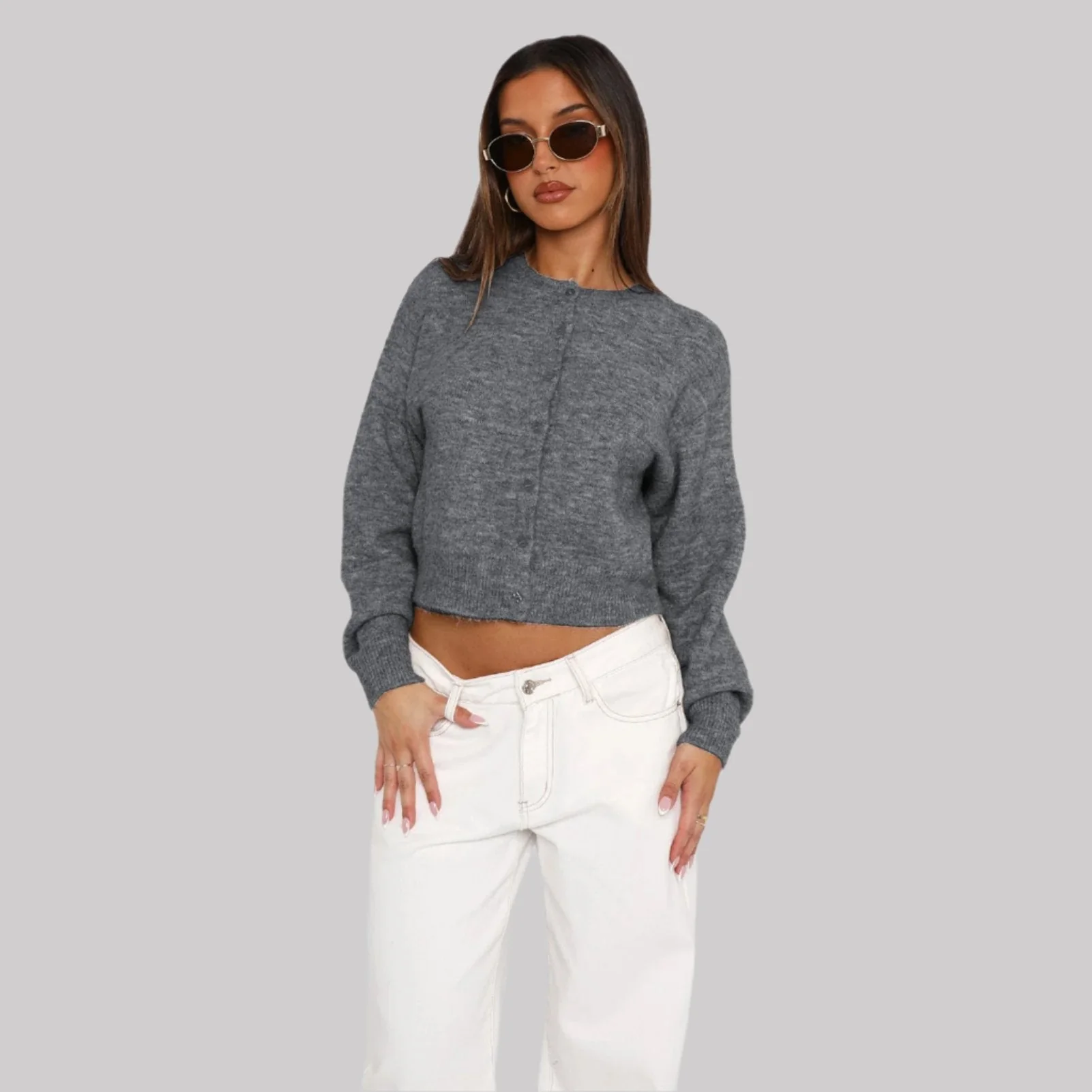 Unverzichtbare Strickjacke für Damen - Image 4