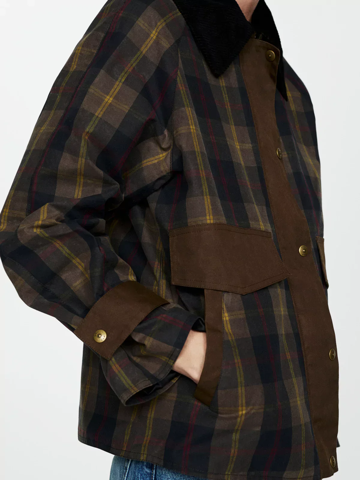 URBAN CHIC PLAID JACKET - Image 4