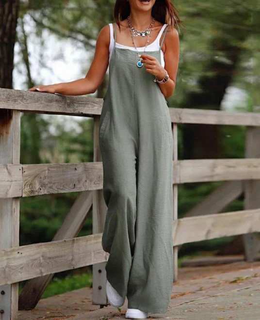 Ute | Modischer und minimalistischer Sommer Jumpsuit - Image 3