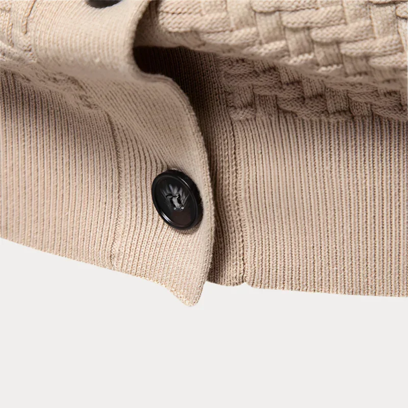 V-Ausschnitt Knopf-Cardigan für Herren - Image 2