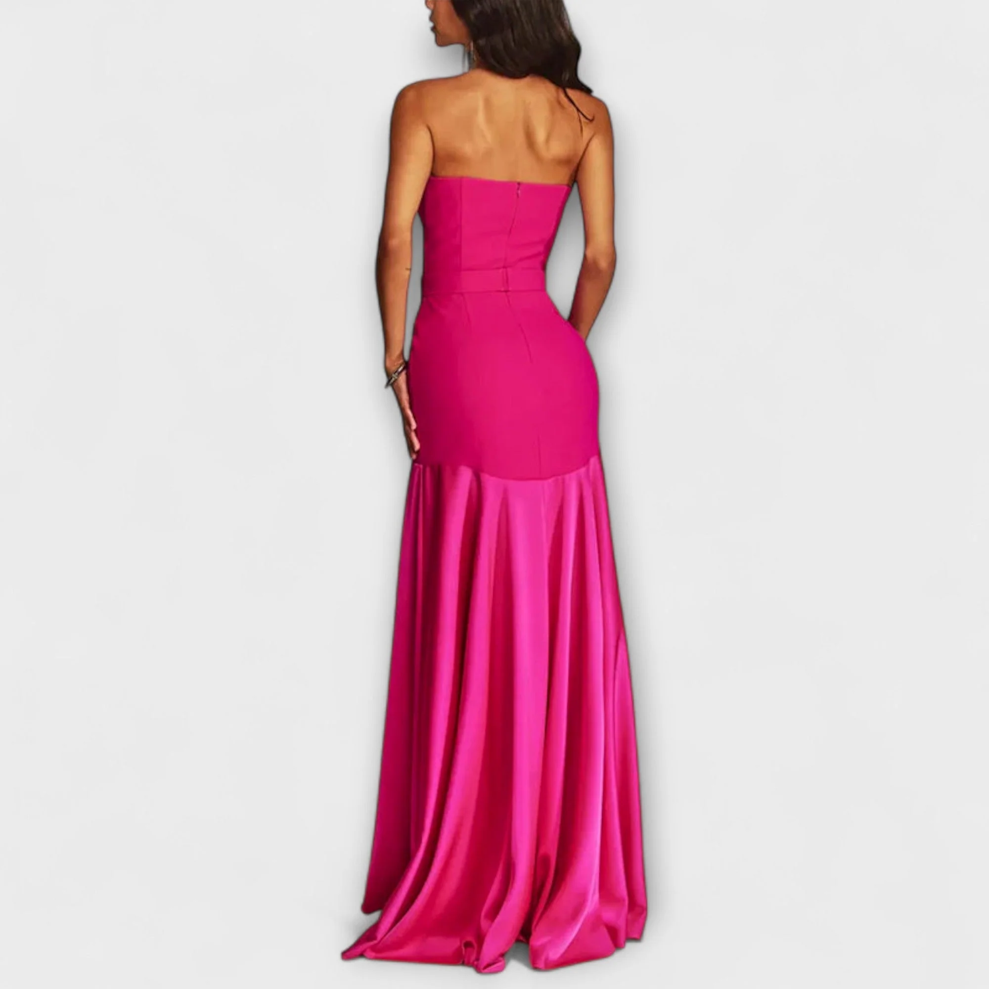 Vada - Off-Shoulder V-Neck Maxi Dress - Image 7