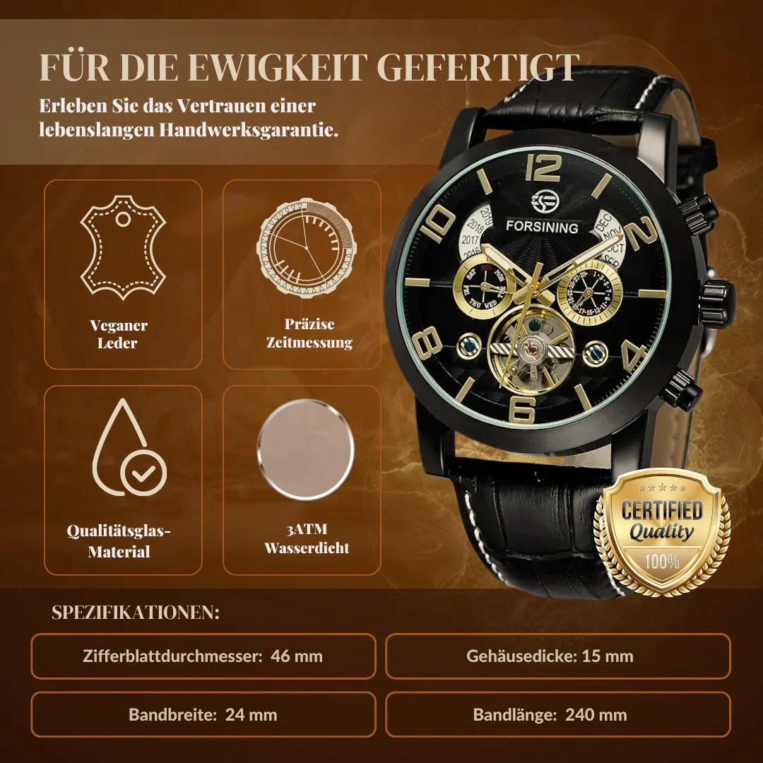 Valentin | Luxus Tourbillon Automatik-Uhr - Image 2