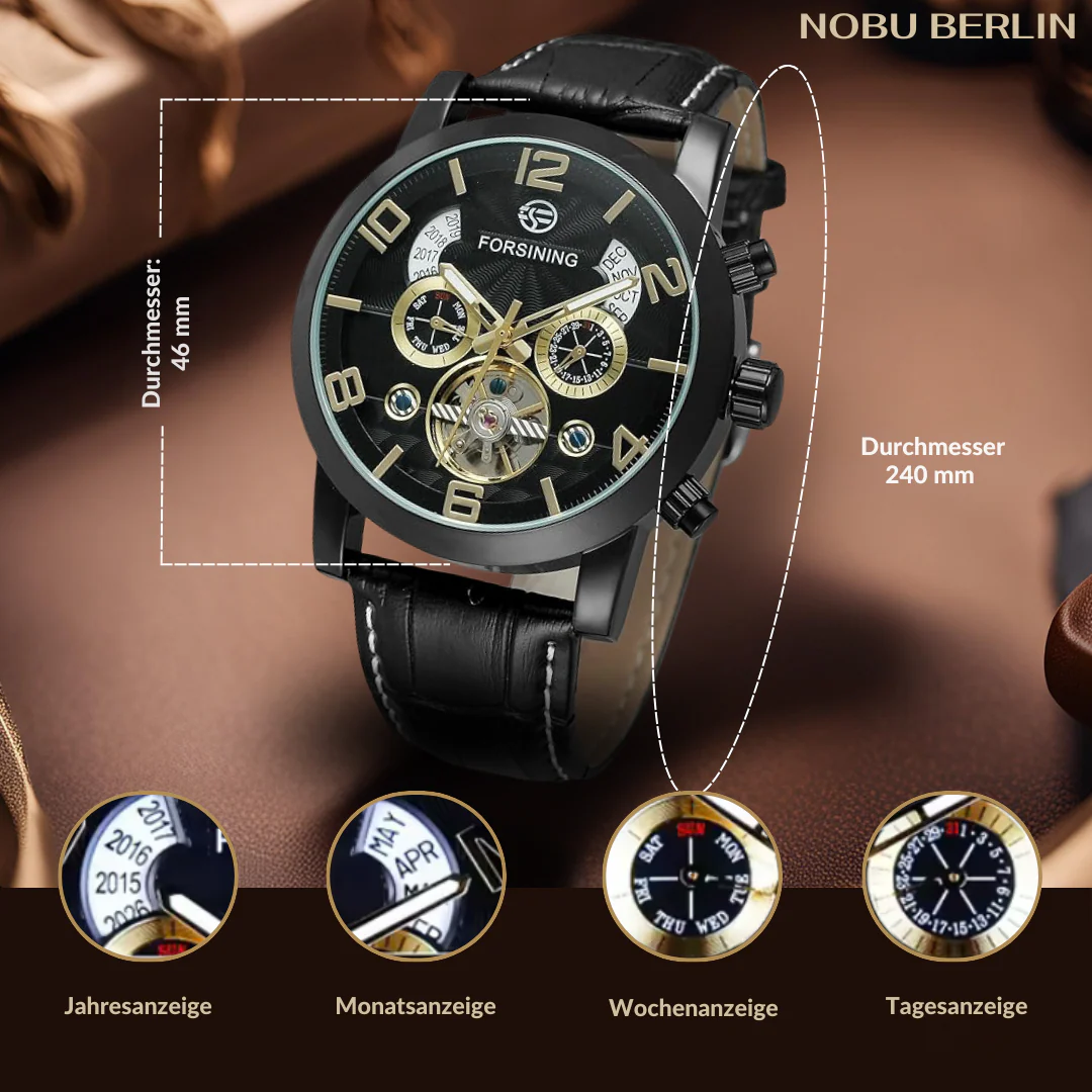 Valentin | Luxus Tourbillon Automatik-Uhr - Image 3