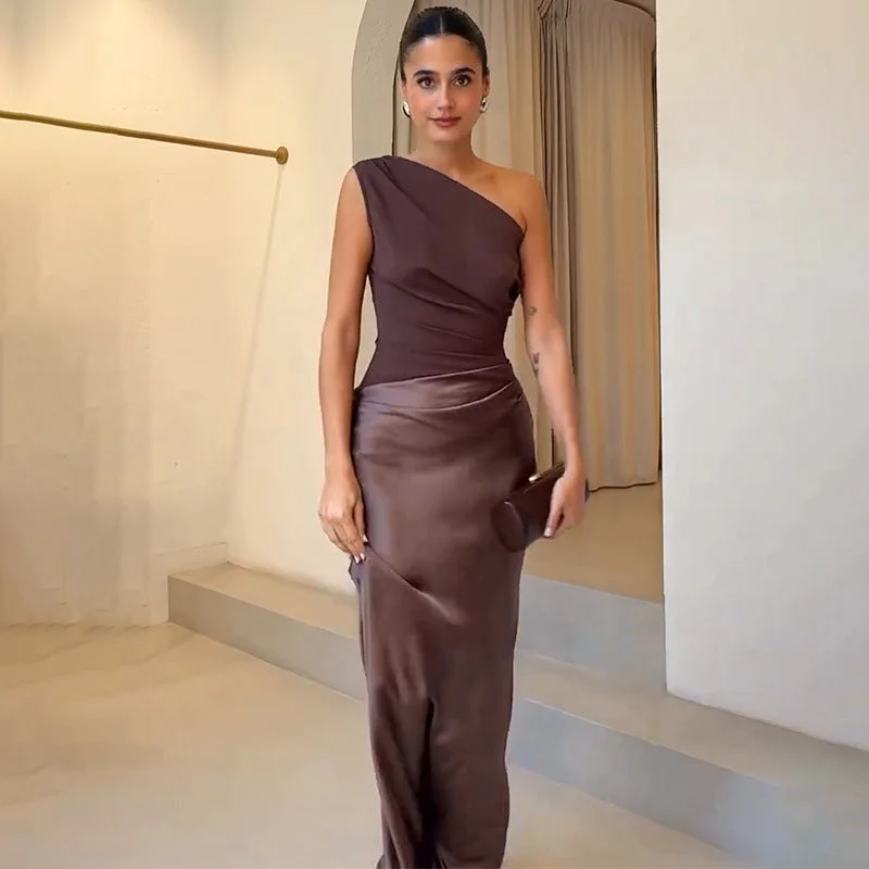 Valentina – Elegantes asymmetrisches Damen Maxikleid - Image 9