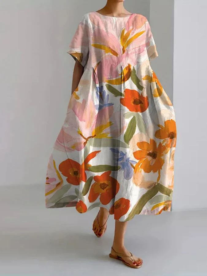 VALENTINA | Sommerliches Blumenoberteil mit schmeichelhafter Passform und Bewegungsfreiheit - Image 2