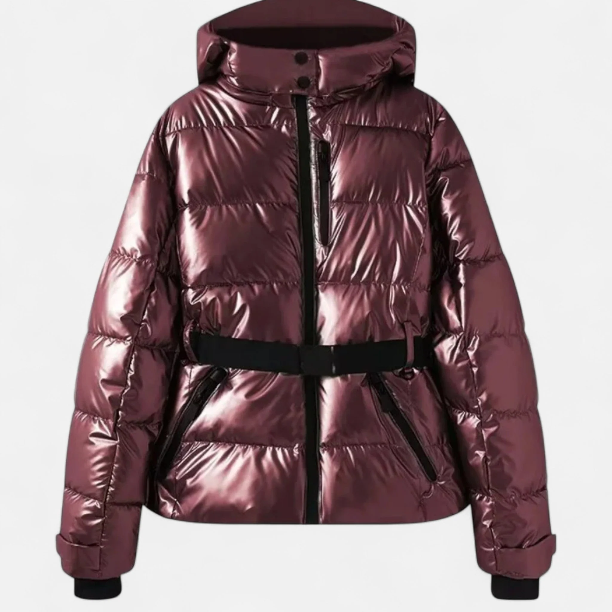 Valeria – Funktionale Damen Steppjacke mit Kapuze und tailliertem Schnitt - Image 3