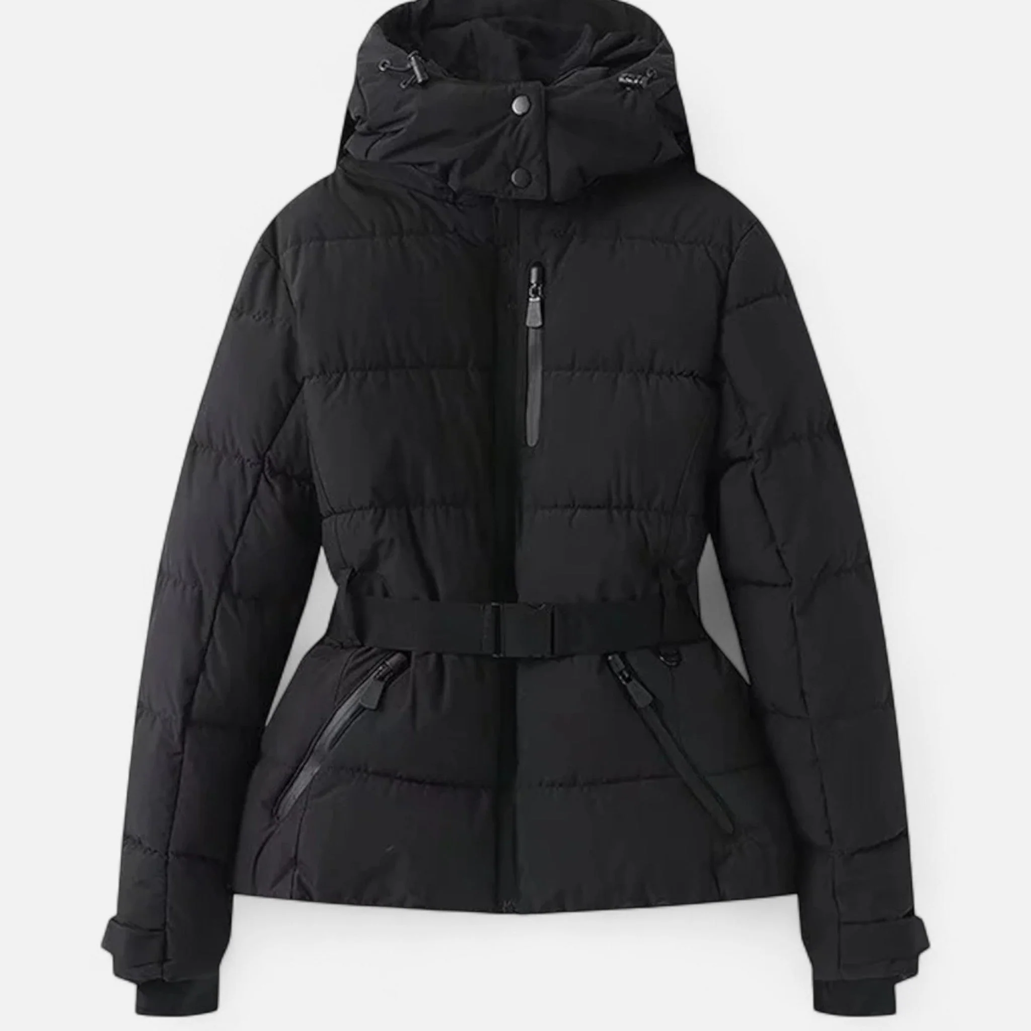 Valeria – Funktionale Damen Steppjacke mit Kapuze und tailliertem Schnitt - Image 5