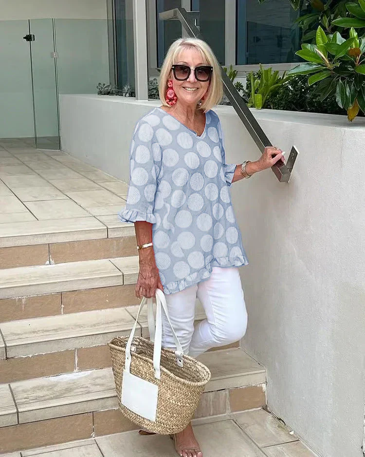 Valerie – Stylisches Polka Dot Top - Image 2
