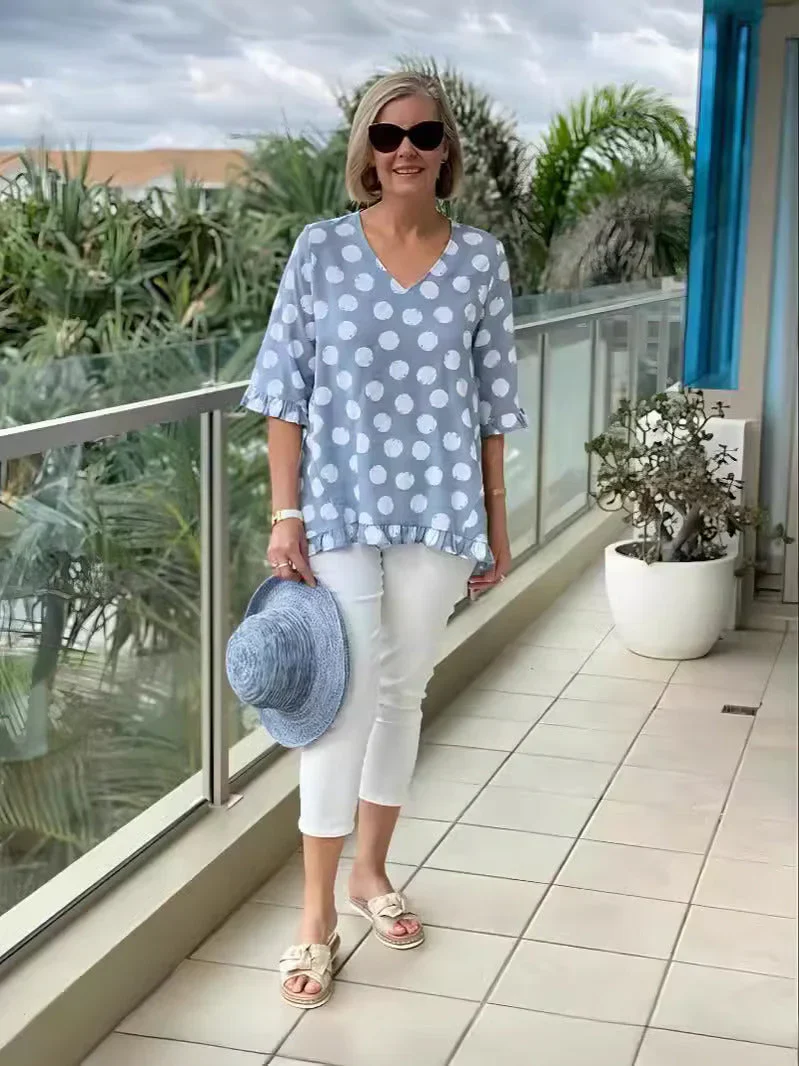 Valerie – Stylisches Polka Dot Top - Image 3
