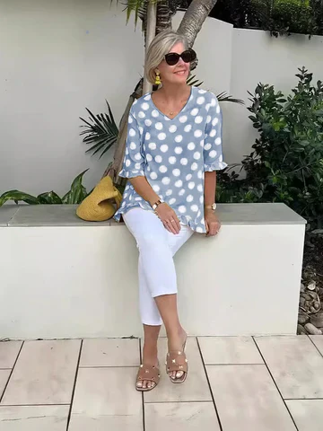 Valerie – Stylisches Polka Dot Top - Image 6