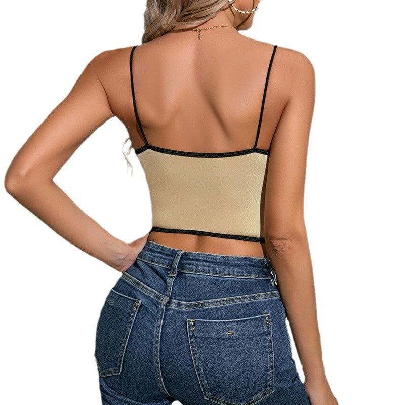 Vanessa- Damen Elegantes Spitzen-Corsagenoberteil mit tiefem Dekolleté - Image 4