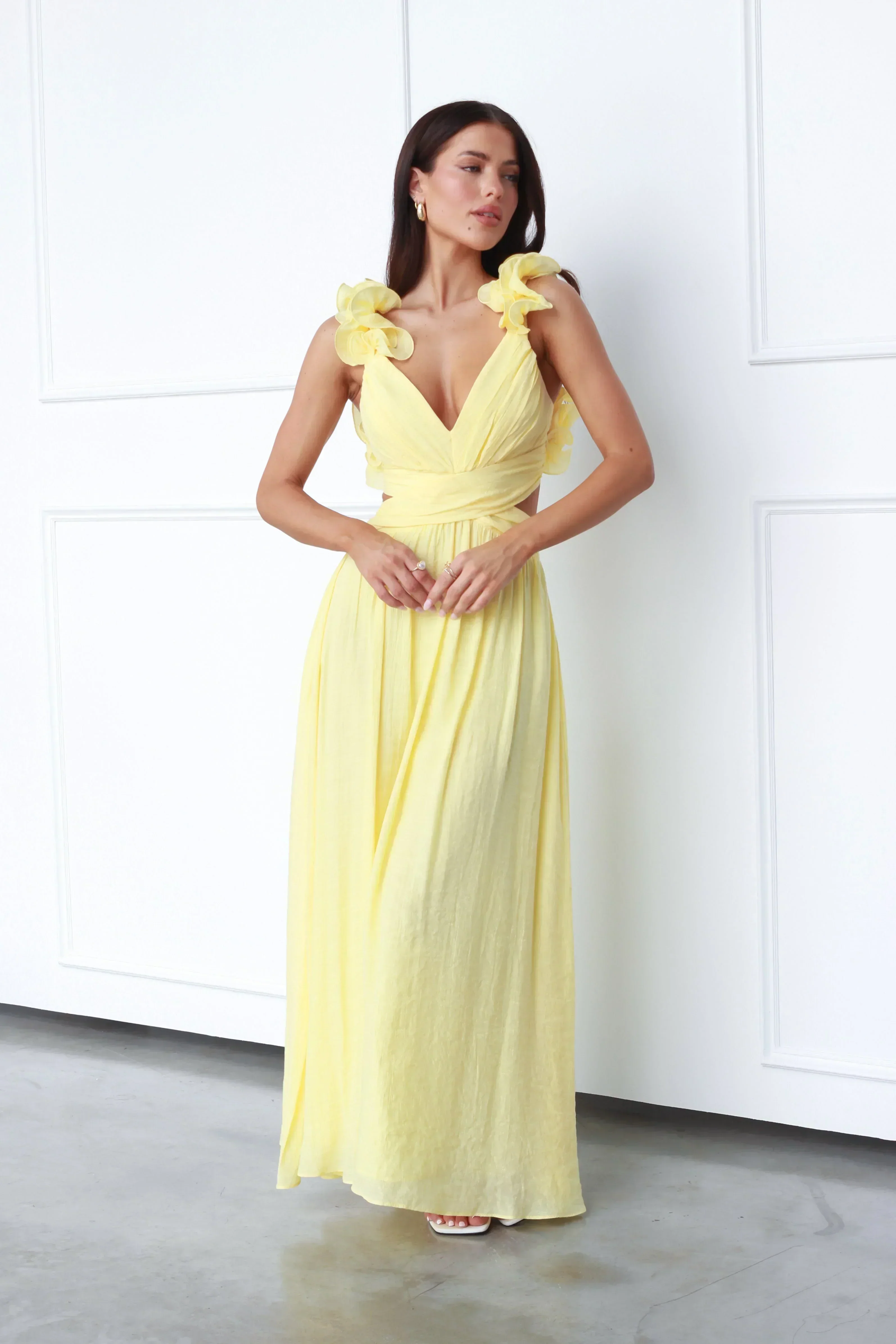 Vanessa - Elegantes rückenfreies Maxikleid - Image 2