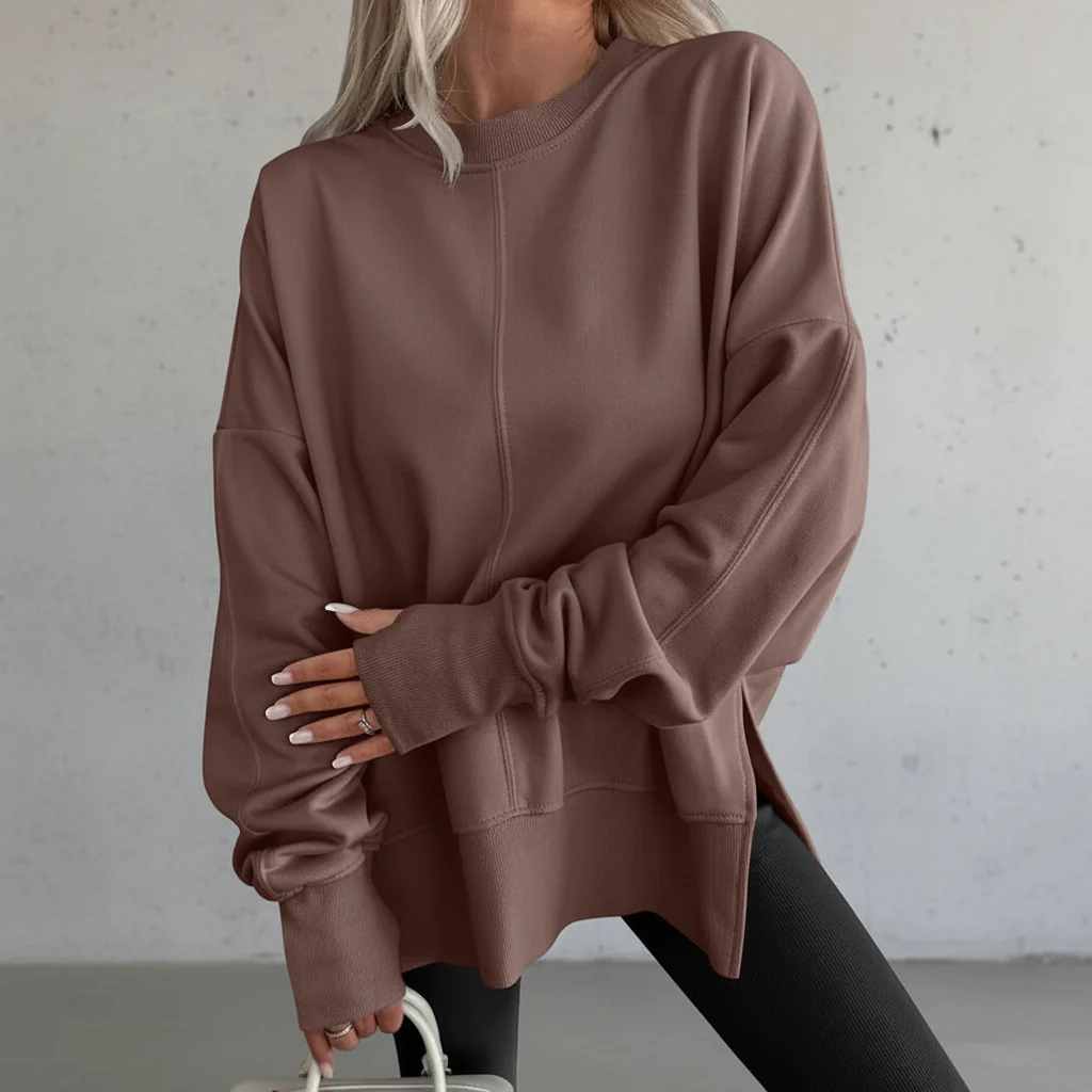 Varelle - Soft-Touch-Oversize-Sweatshirt - Image 5