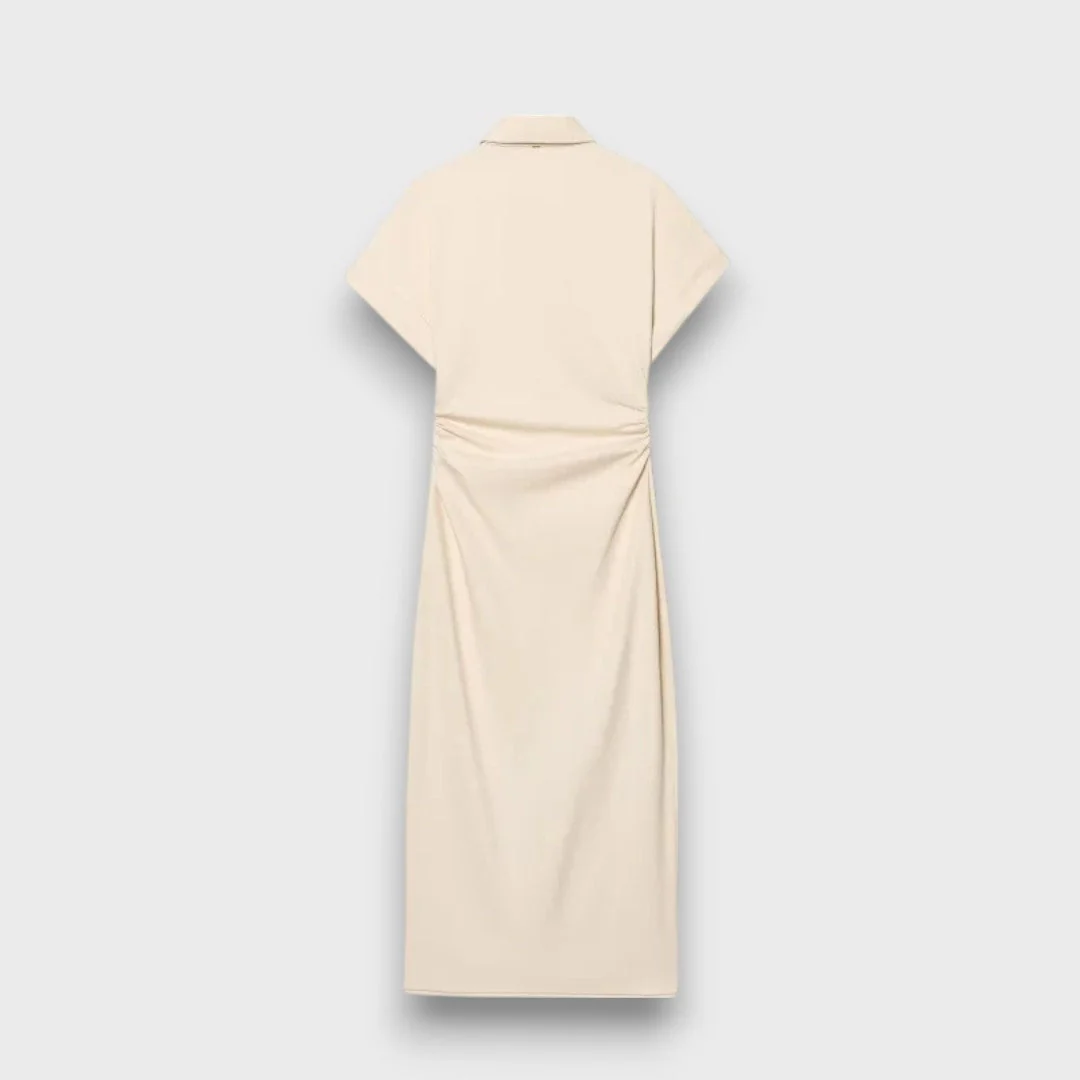 Venera – Figurnahes Hemdblusenkleid mit Knopfleiste - Image 6