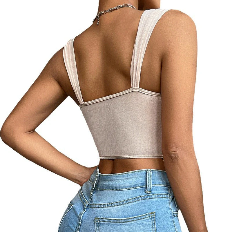 Vera- Damen Elegantes Spitzen Bustier mit floraler Stickerei - Image 4