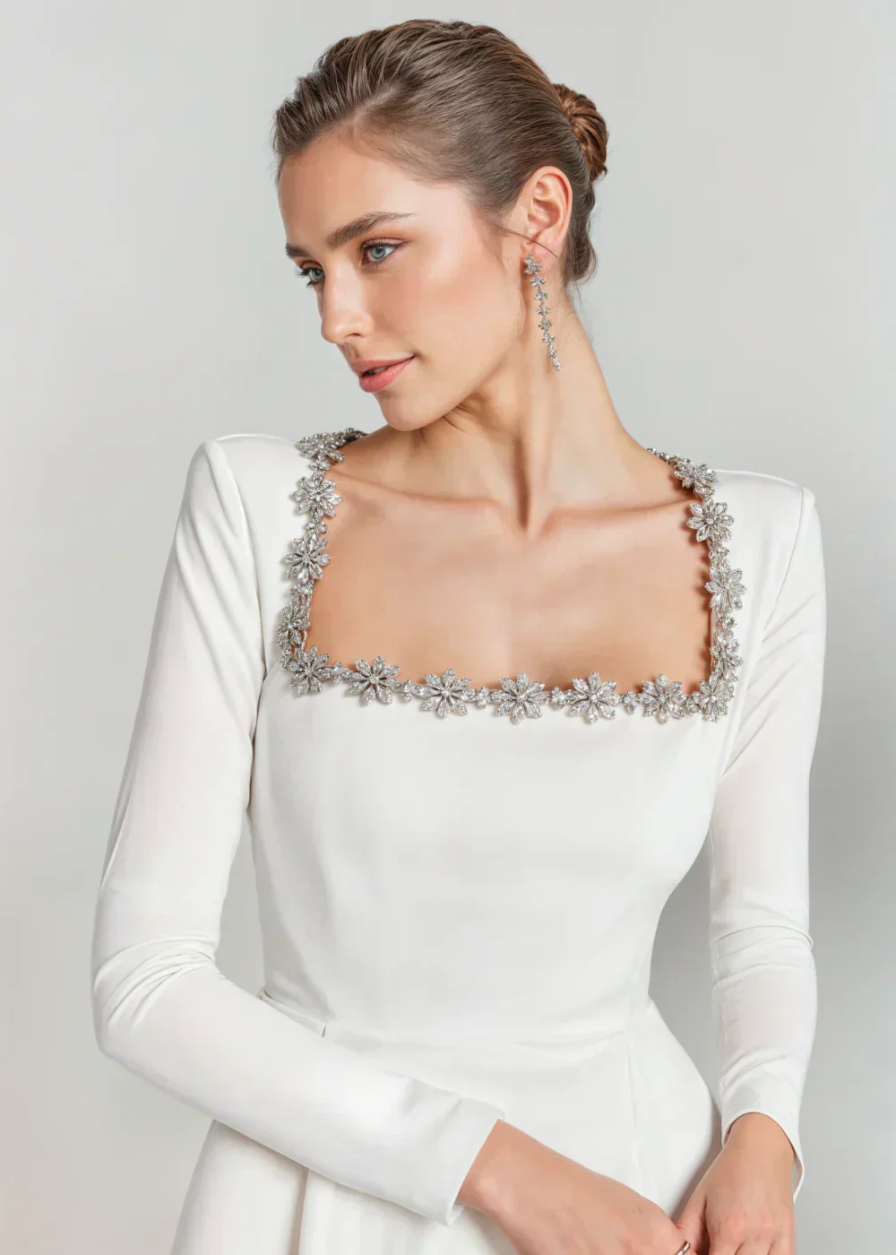 Vera | Kurzes Kleid mit quadratischem Ausschnitt - Image 9
