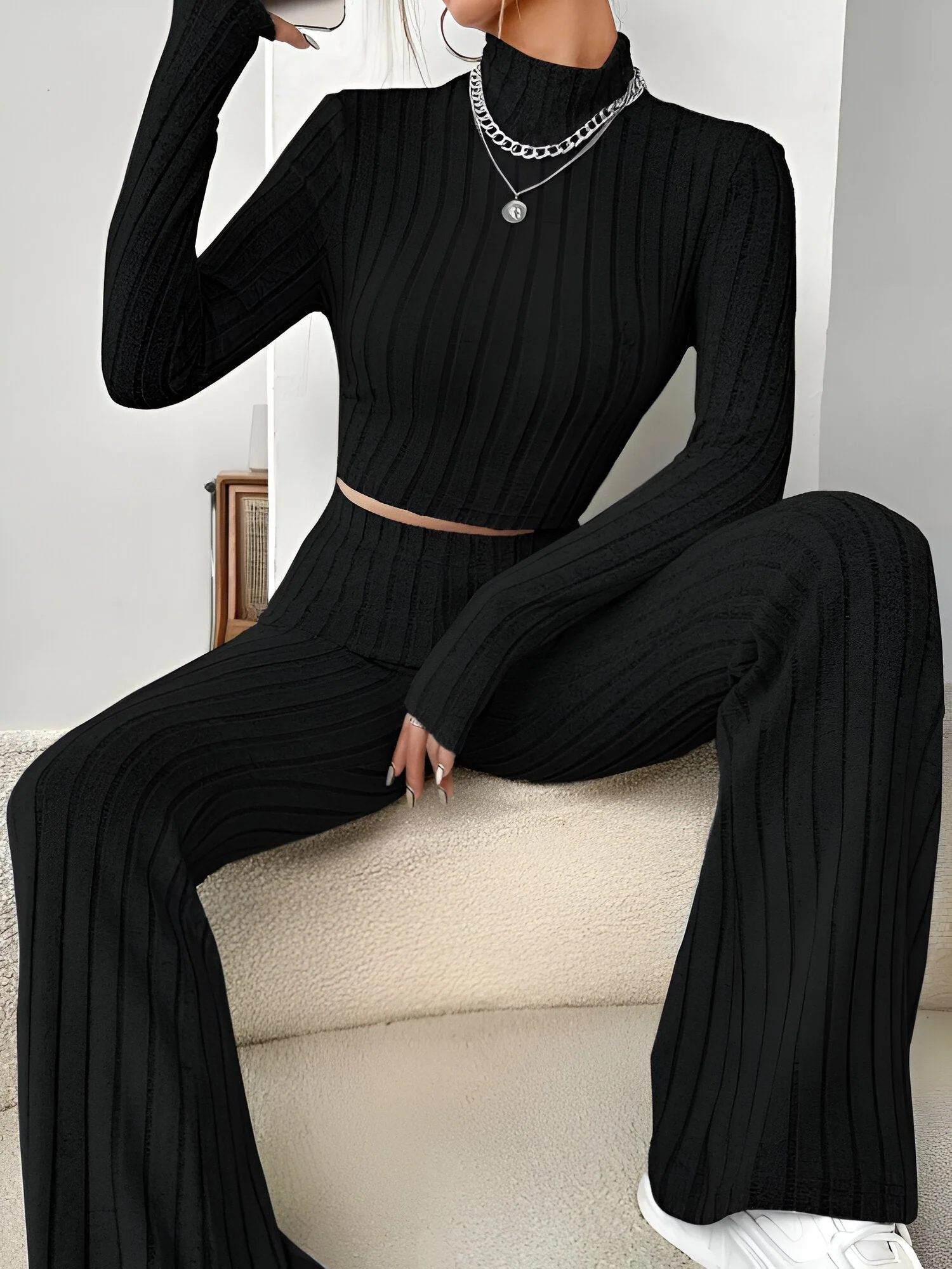 Verena | Bequemes & Stylisches Strick-2-Teiliges Set - Image 4