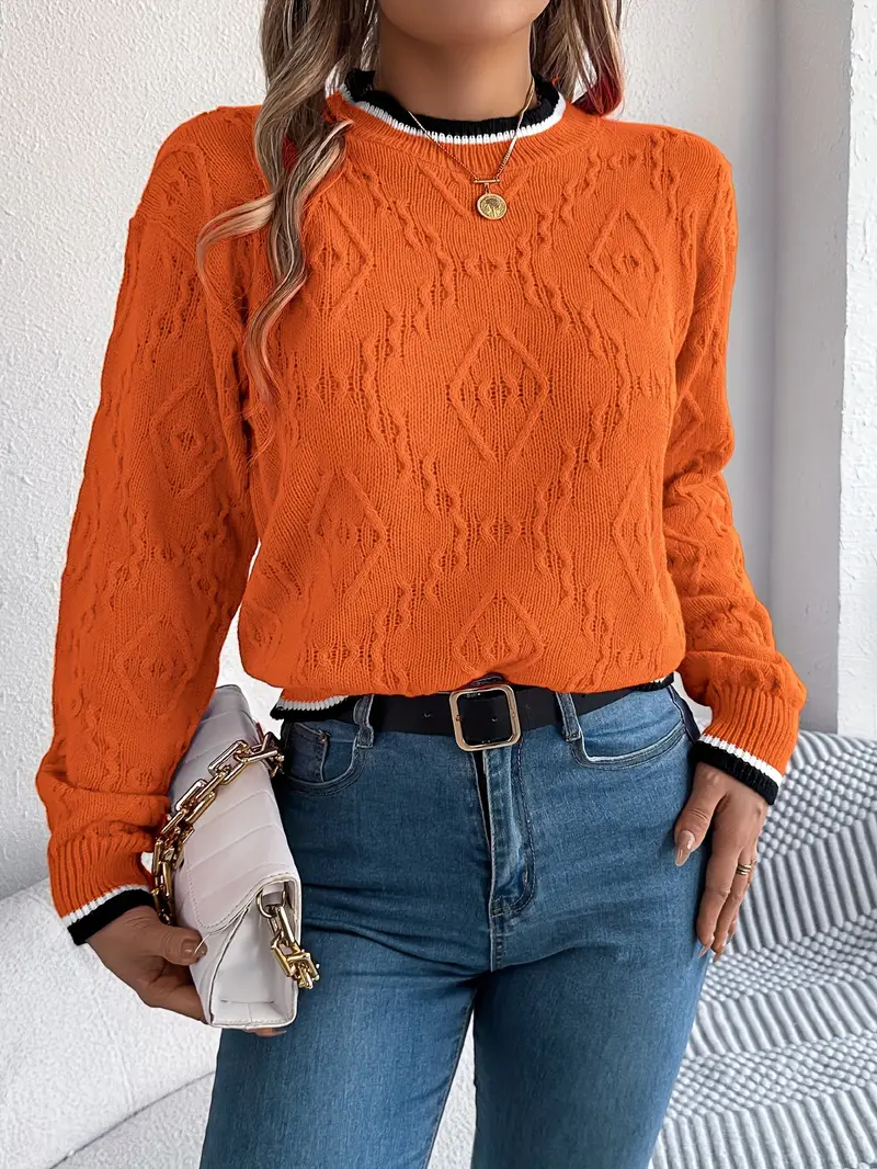 Verity - Eleganter gestreifter Pullover - Image 10