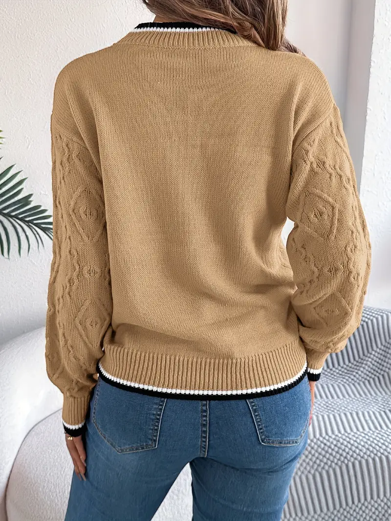 Verity - Eleganter gestreifter Pullover - Image 12